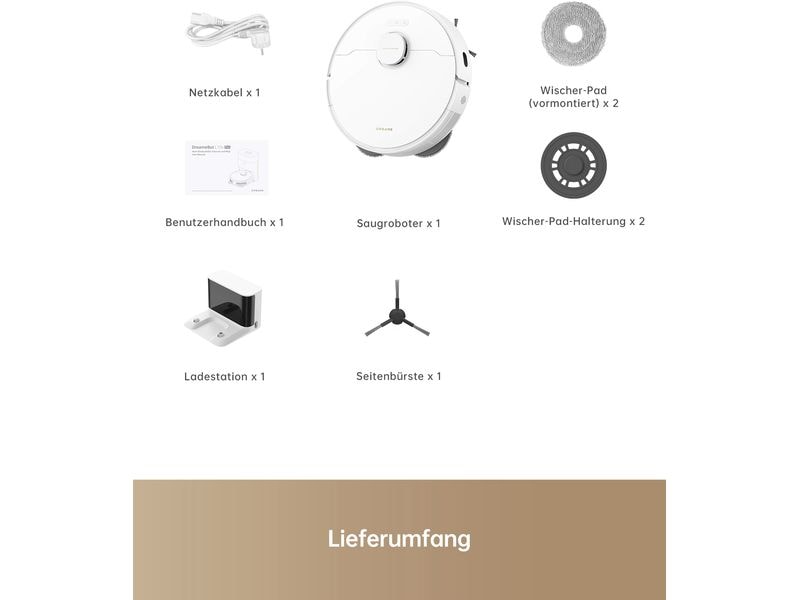 Dreame Saug- und Wischroboter L10s Pro Gen 2 Roboterstaubsauger