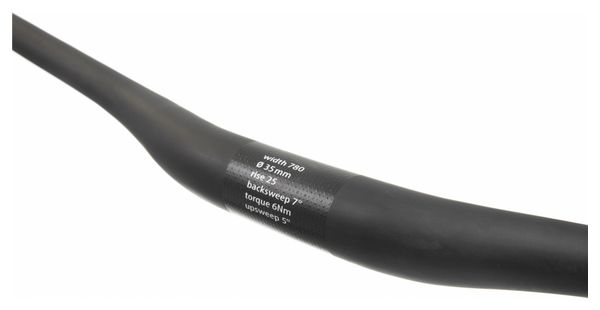Cintre Carbone Neatt Oxygen 780 mm 35 mm Noir