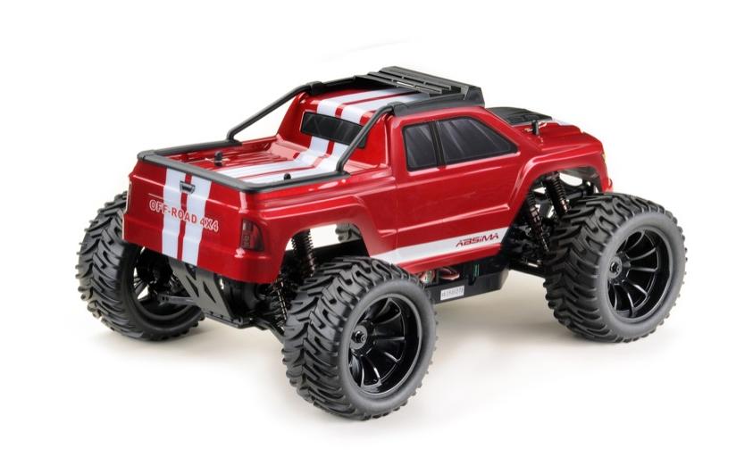 Monster Truck AMT3.4-V2 EP Brushless 4WD ARTR, 1:10<br>4x4 Brushless RC Off-Road Modellauto