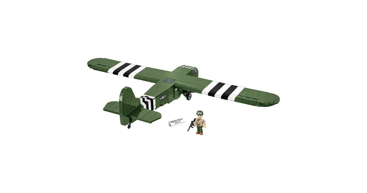 COBIHistorical Collection - Waco CG-4 Constructiespeelgoed  (Schaal 1:48)