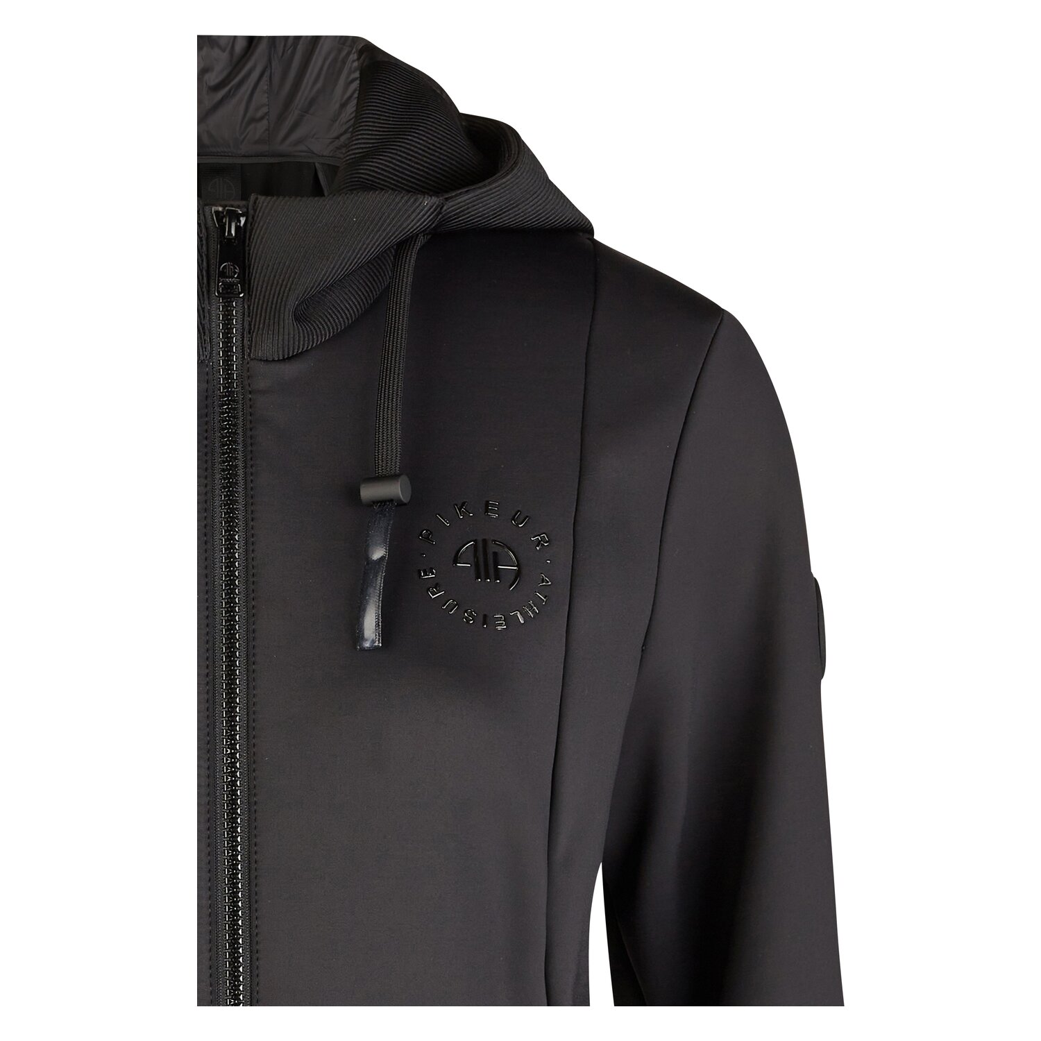 PIKEUR Athleisure Softshell-Materialmixjacke - black