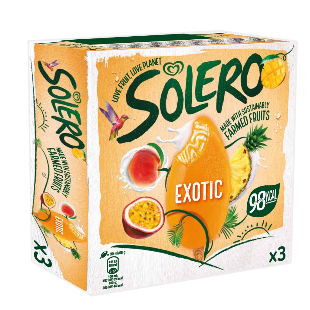 GELADO SOLERO EXOTICO 3X90ML