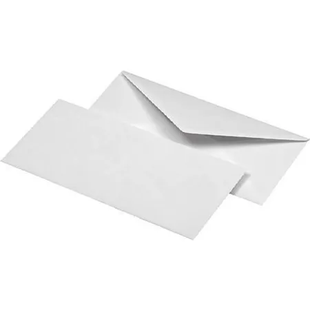 MAILmedia Briefumschlag Offset weiß mit Seidenfutter, DIN lang, 25 Stück