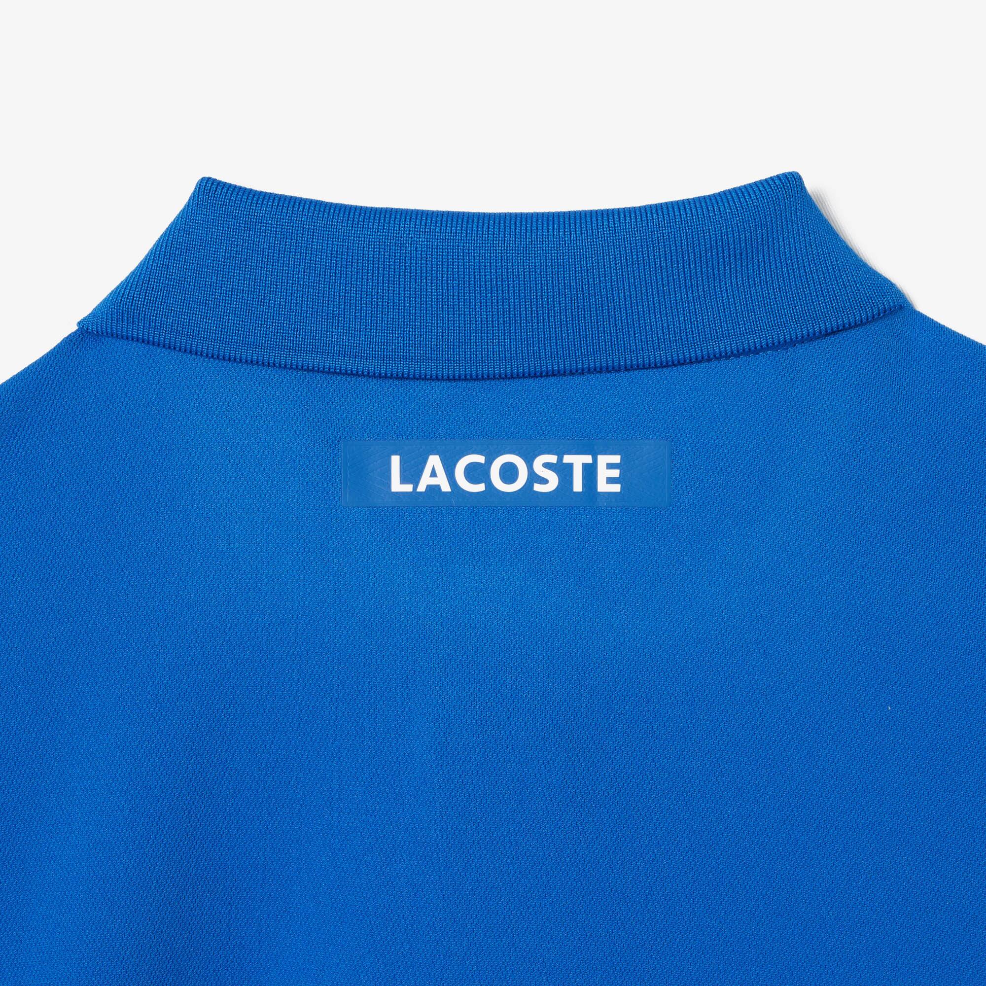 Polo Ultra-Dry Lacoste Tennis x Novak Djokovic Tennis Polo - Bleu - Lacoste - Homme