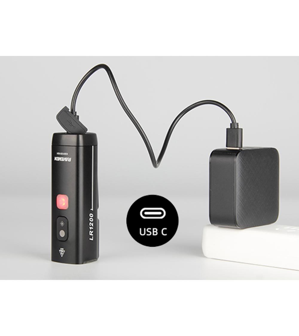Ravemen LR1200 Koplamp Zwart