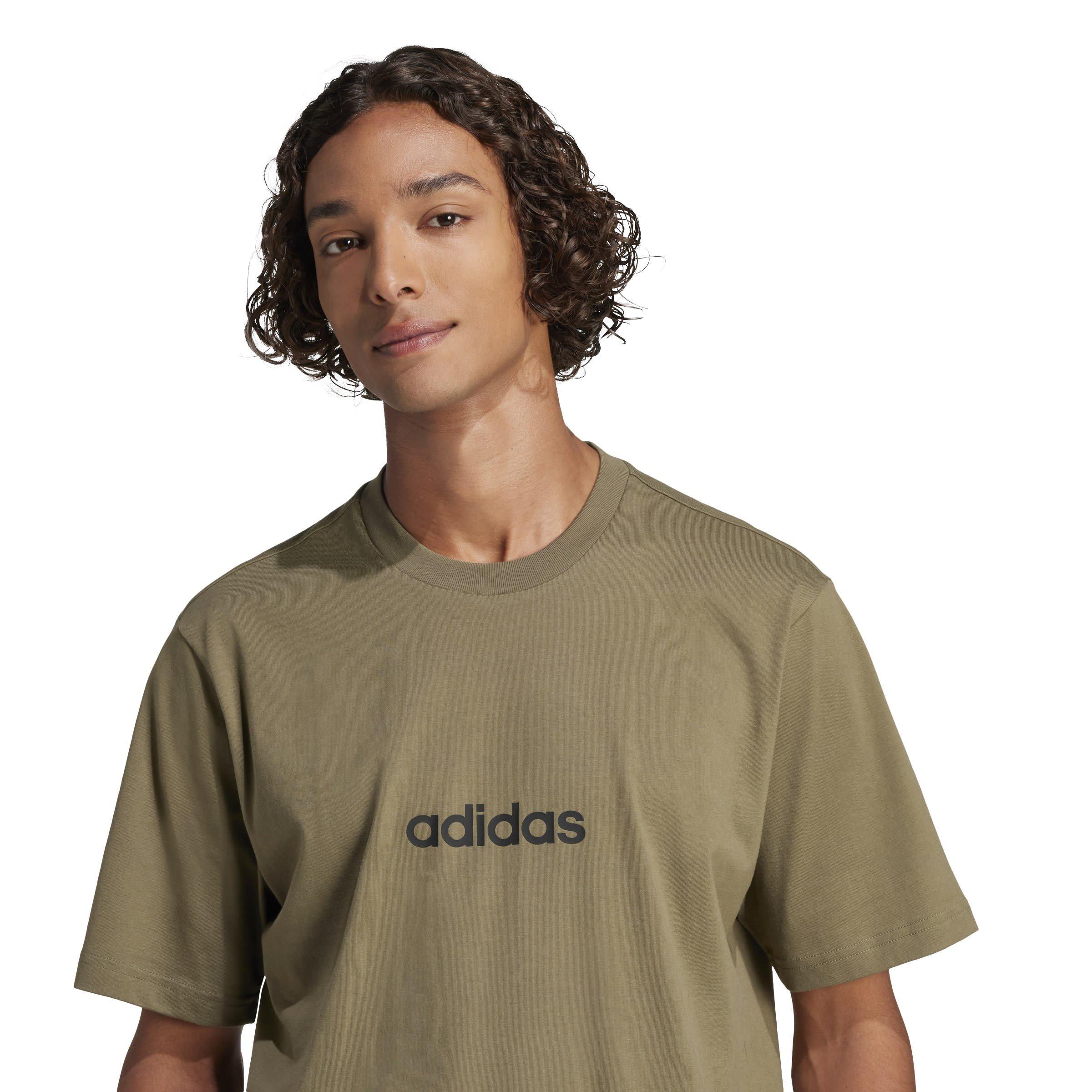 adidas Essentials Single Jersey Logo T-Shirt Mens