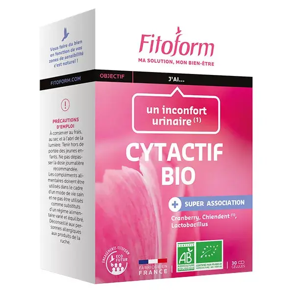 Fitoform Cytactif Bio 30 cápsulas