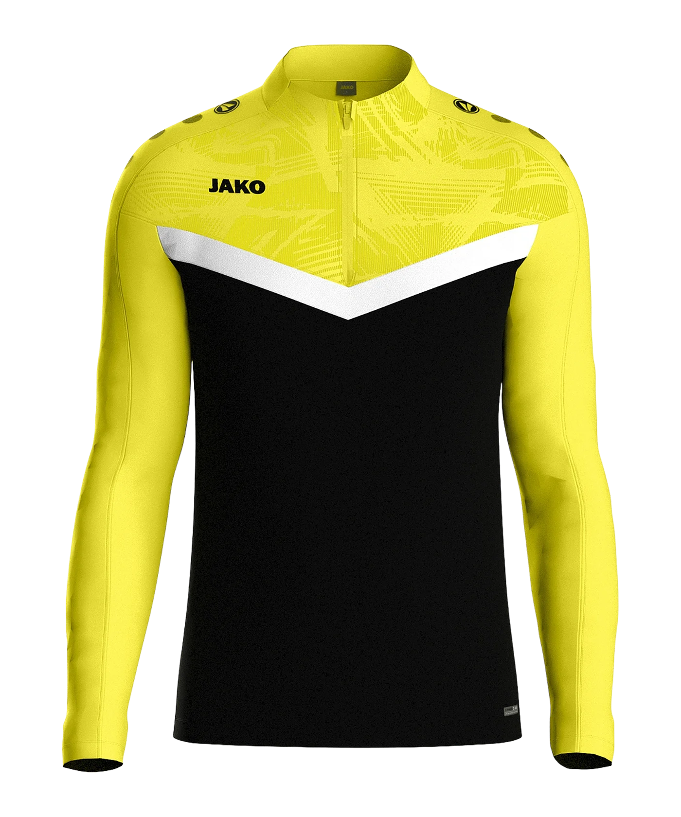 JAKO Iconic HalfZip Sweatshirt Schwarz F808