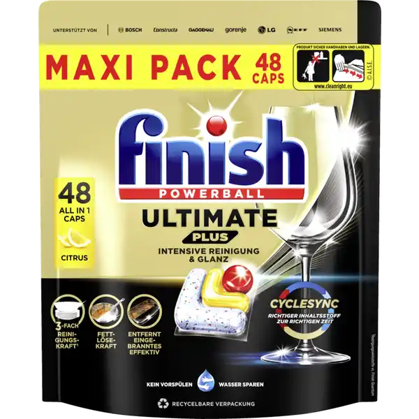 Ultimate Plus All in 1 Caps Citrus Maxi Pack