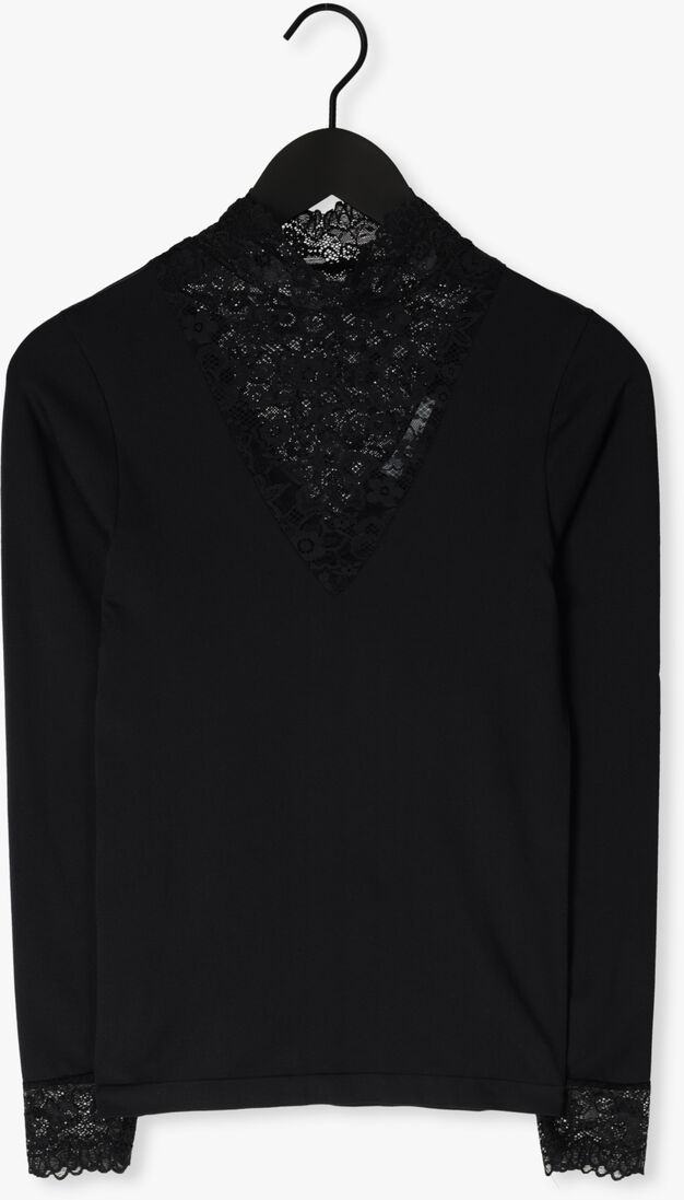 MINUS zwarte minus top vanessa v-cut blouse