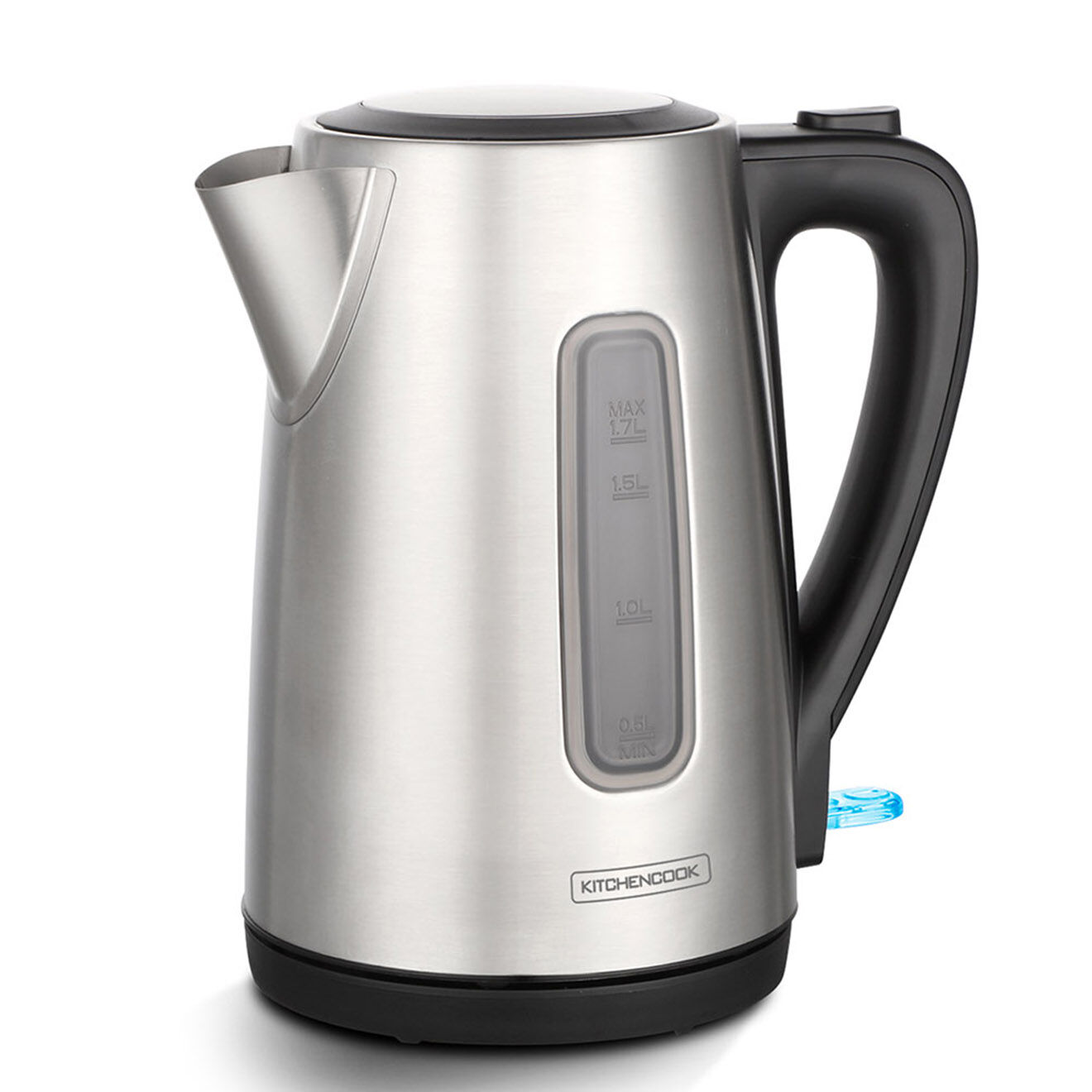 Kitchencook Bouilloire inox 1.7 l grise