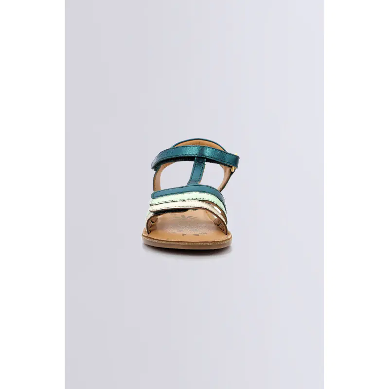 Diamanto Vert fonce SANDALES Cuir Fille