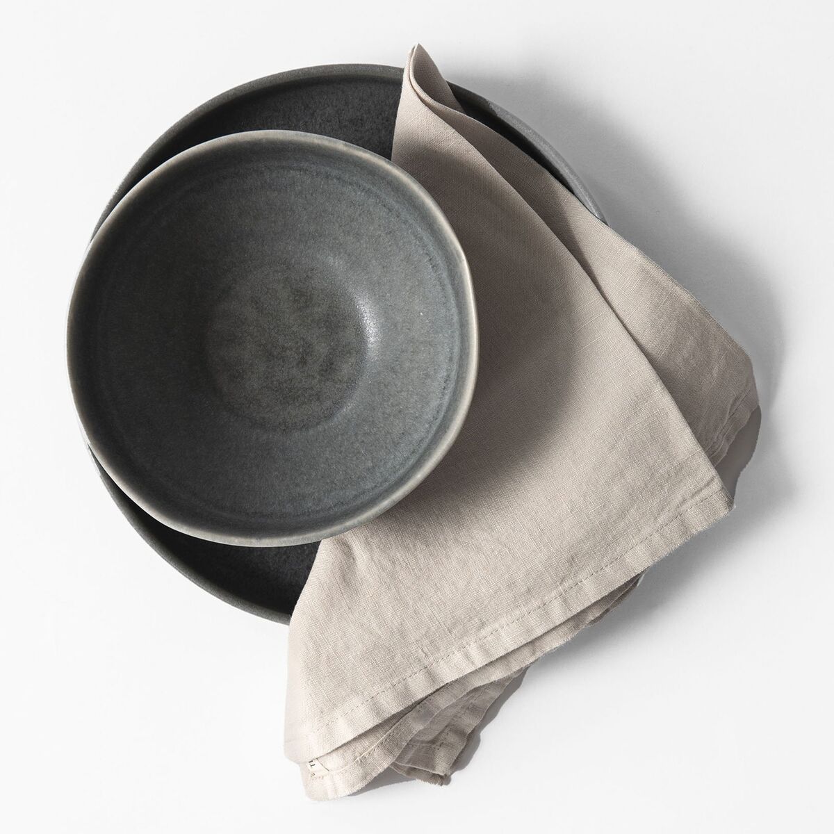 Serviett 45x45 cm, warm grey