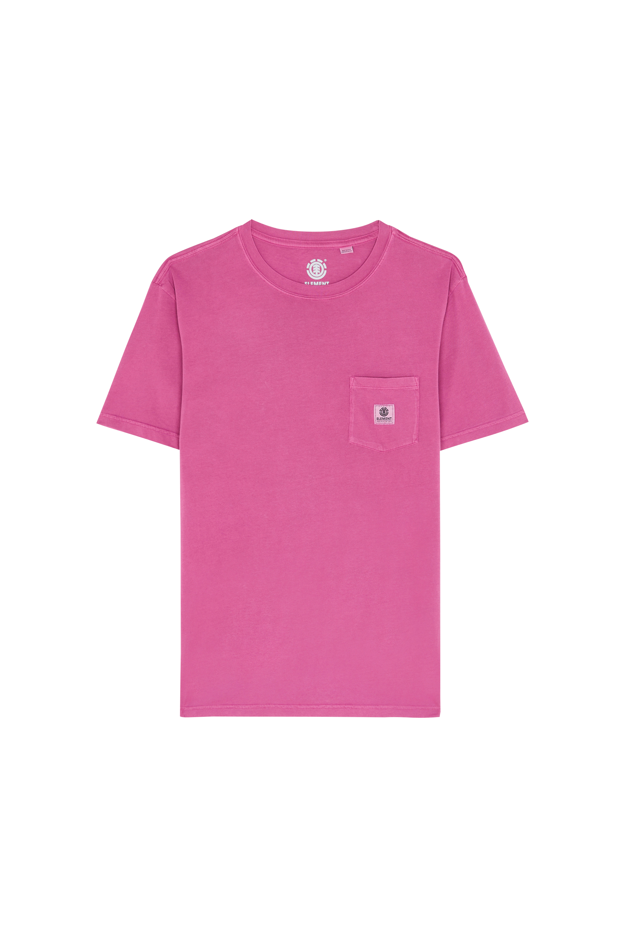 ELEMENT T-shirt BASIC Pocket pigment Rose