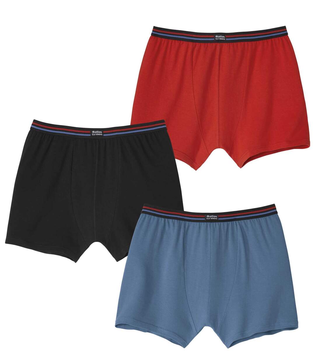 Lot de 3 Boxers Stretch Confort