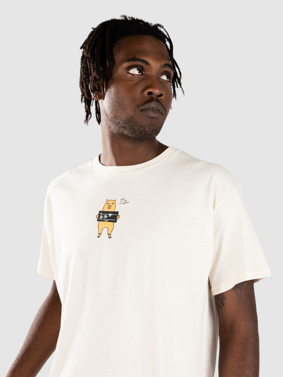 A.LAB Booked T-Shirt beige