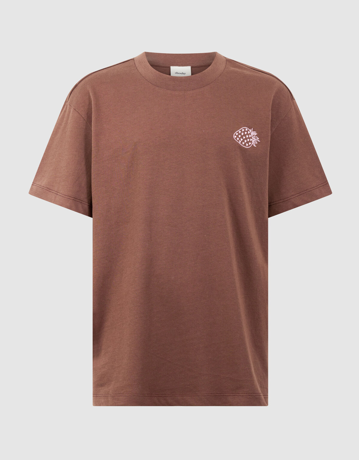 Washed Strawberry T-shirt Bruin