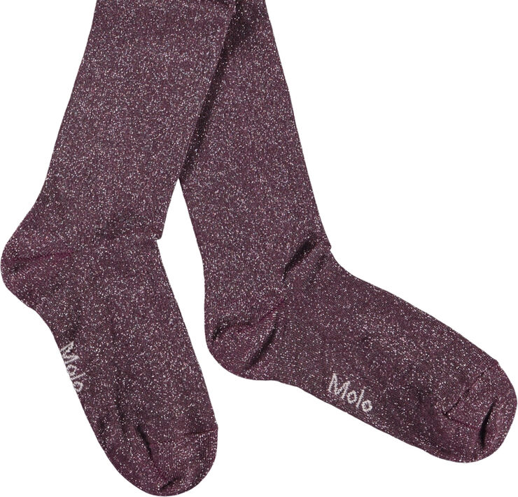 Molo Glitter tights Rød