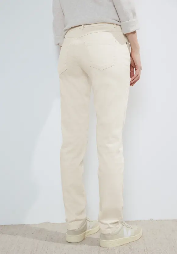 Slim Fit Jeans - raw sand beige