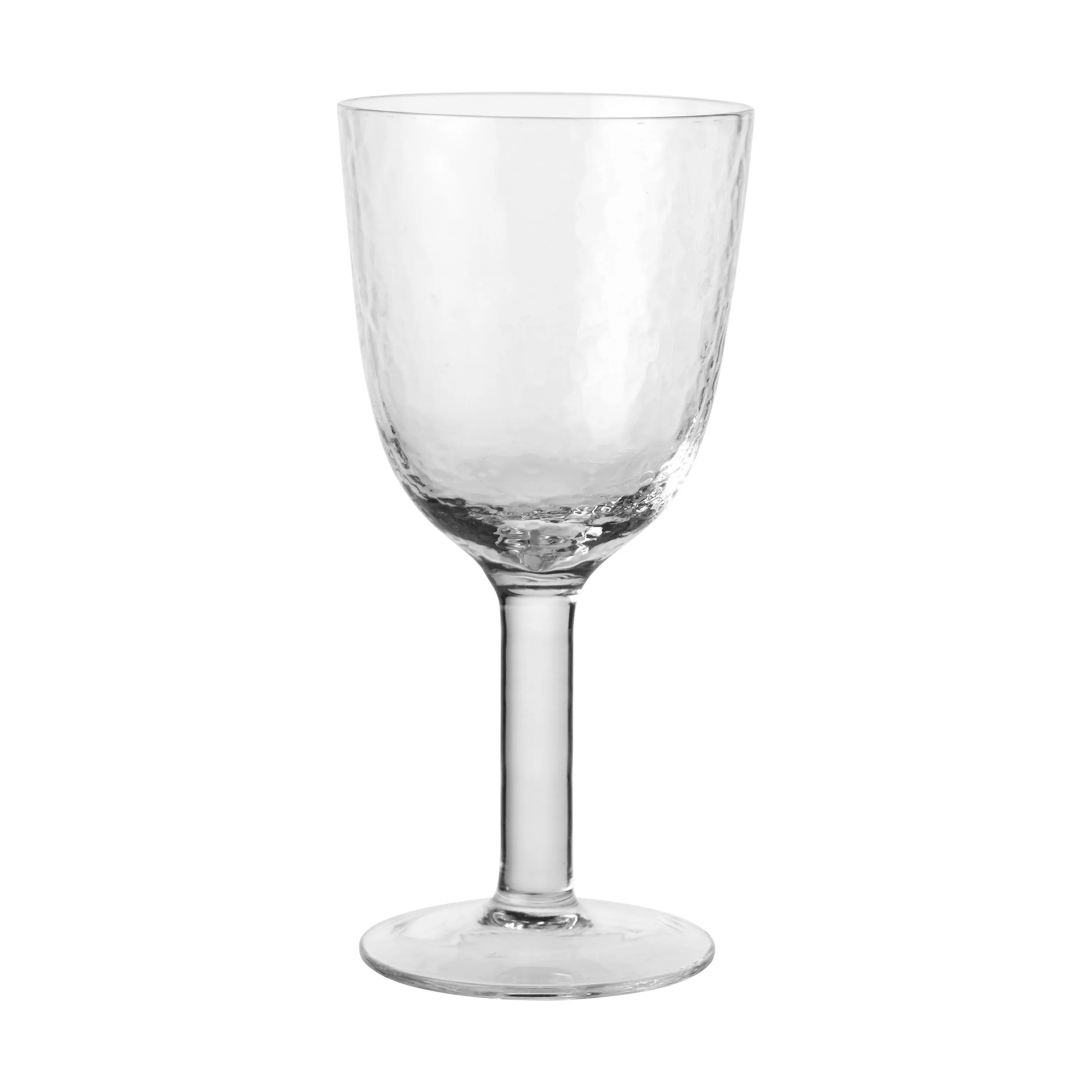 Broste Copenhagen Hammered Hvidvinsglas