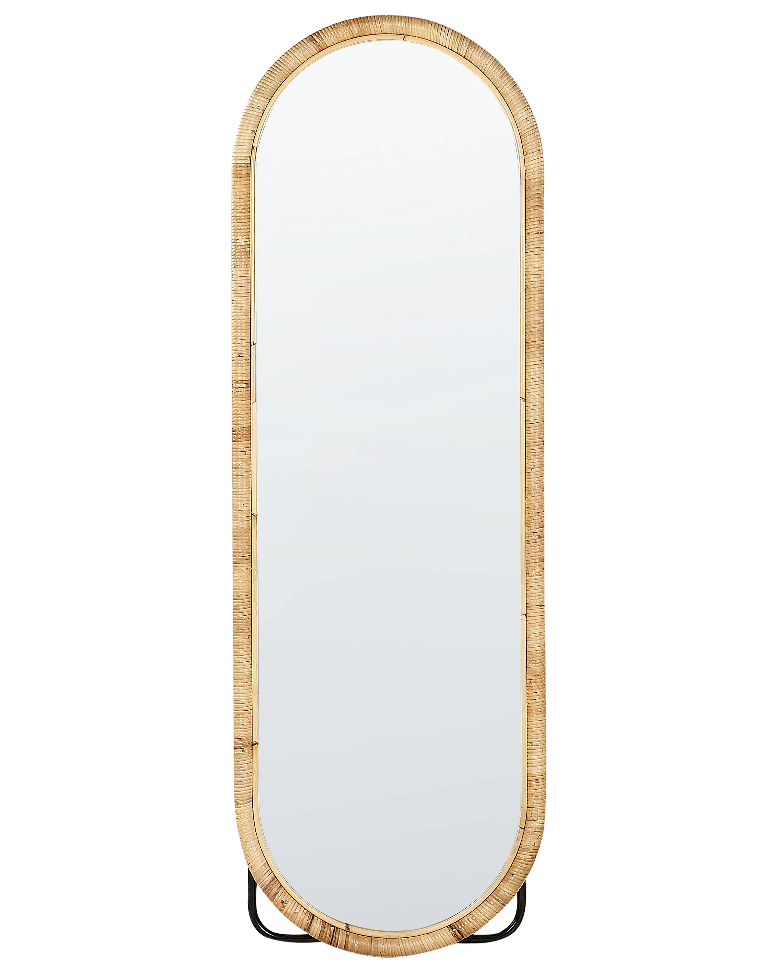 Staande spiegel MONTOT 150 cm Rotan Natuurlijk