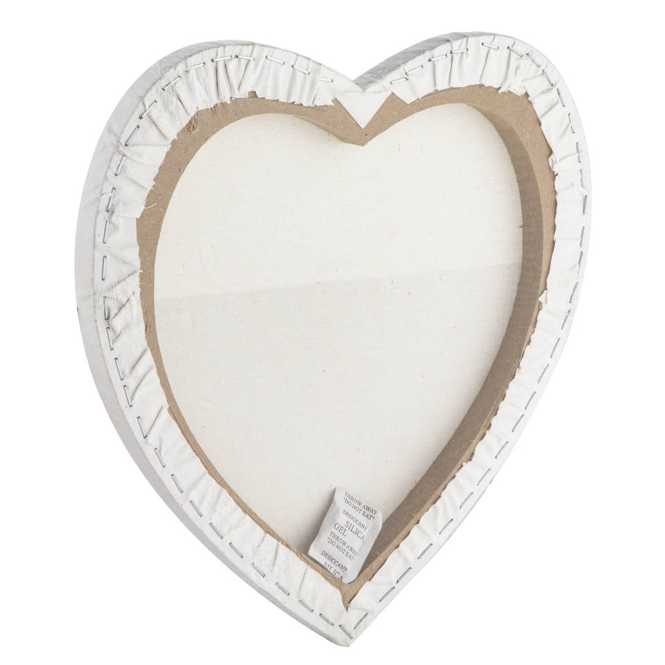 Nassau canvas hart - 29 cm