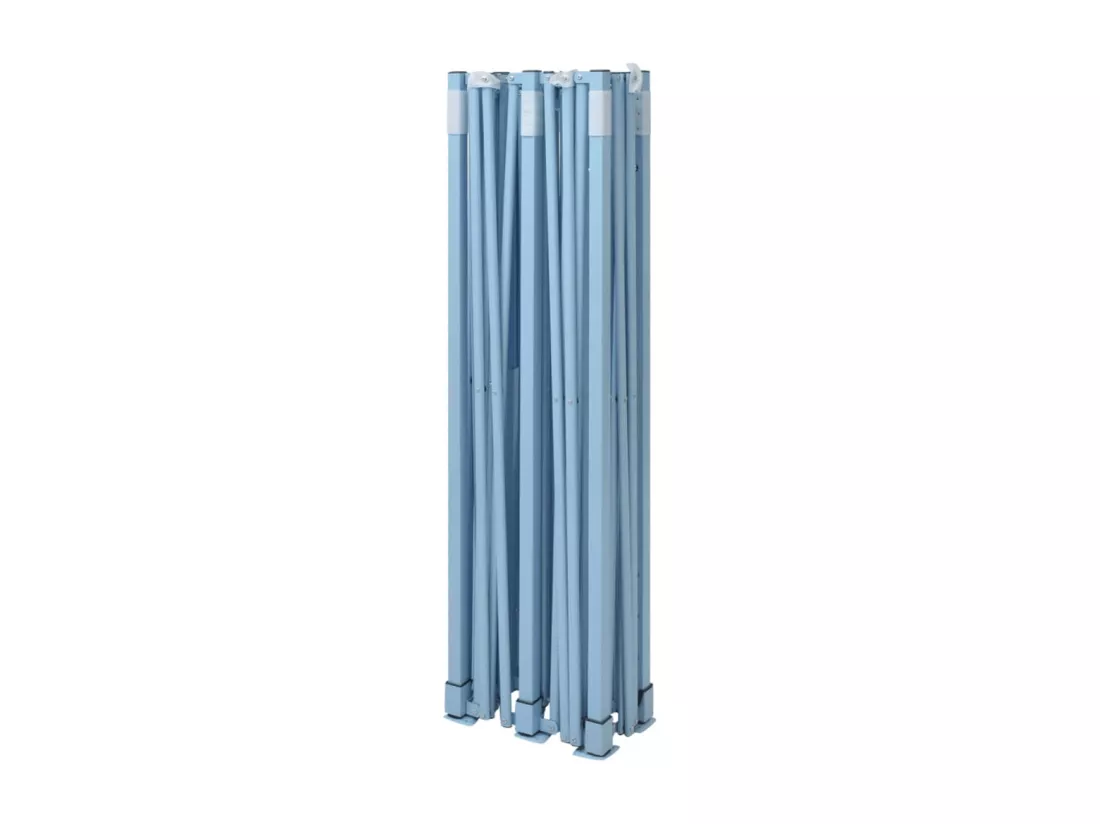 Tente pliable 3 x 6 m Bleu