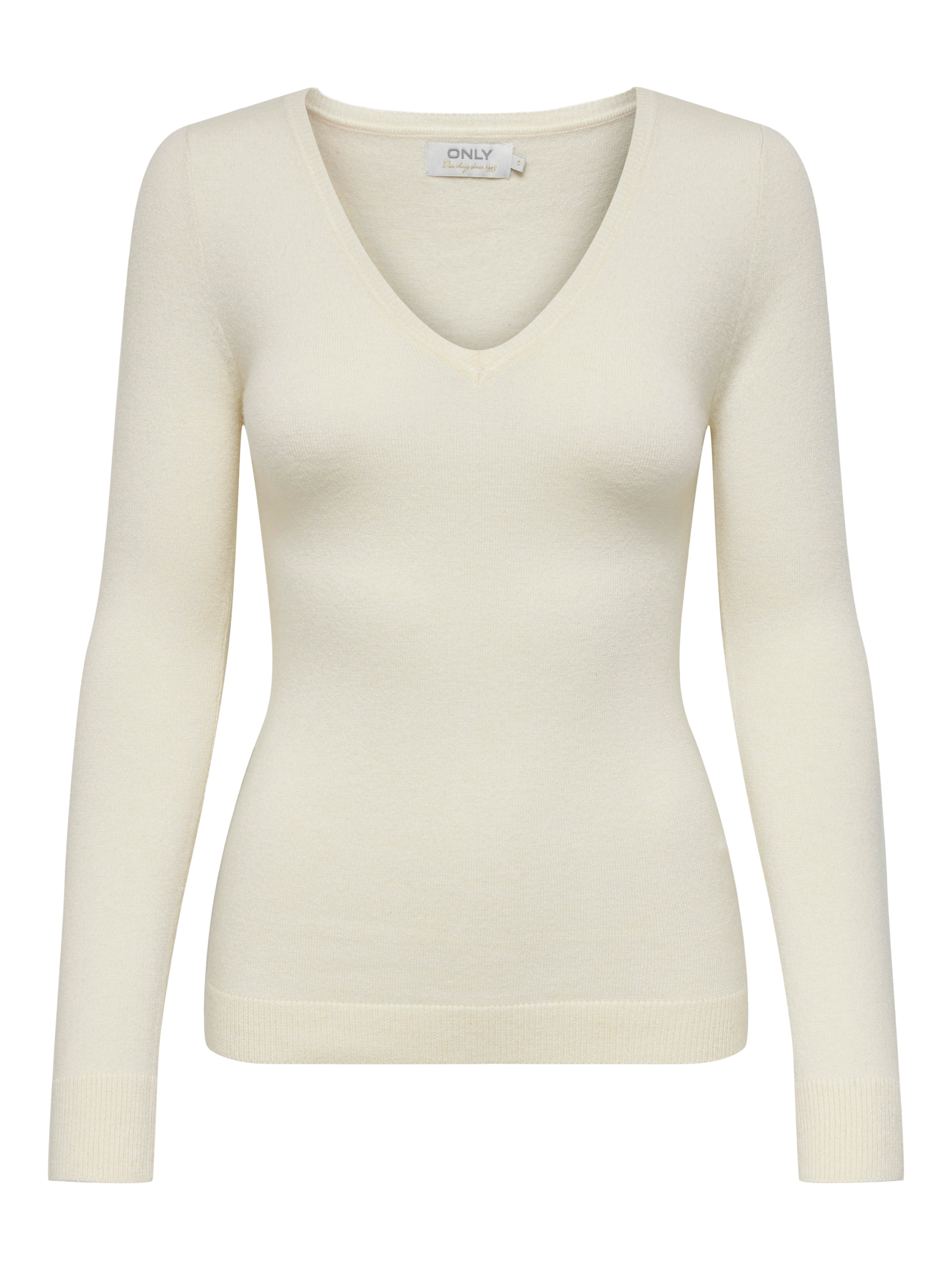 ONLLEYLA Strickpullover Whitecap Gray