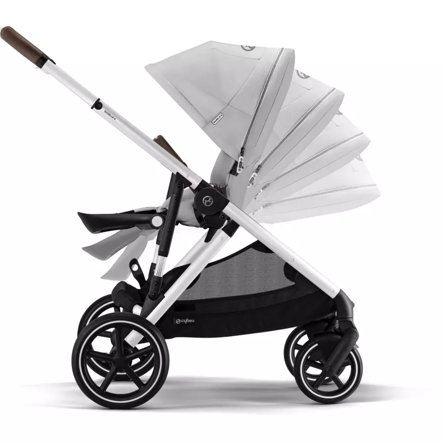 cybex GOLD Kombikinderwagen Gazelle S Black Lava Grey