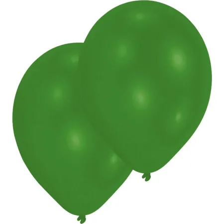 amscan 10 Latexballons Grün 27,5cm