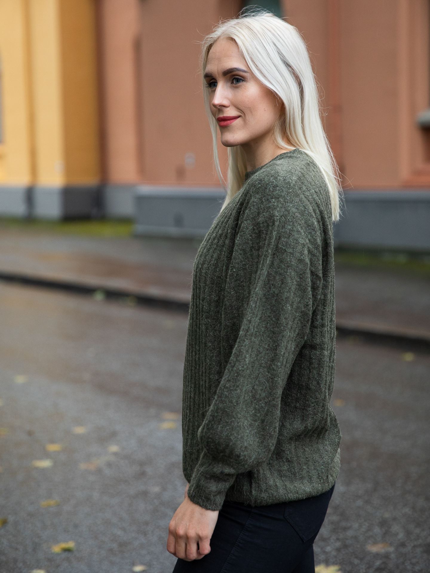 Amara Long Sleeve Rib