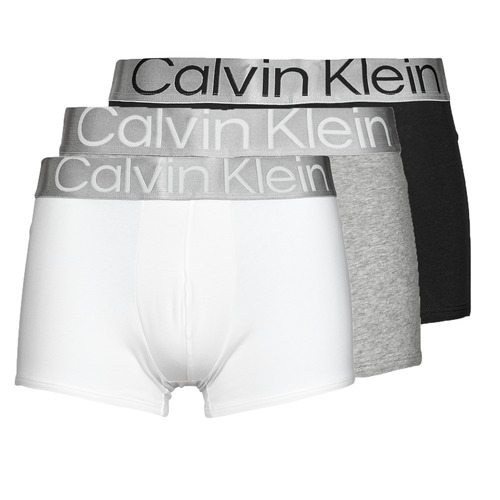 Calvin Klein Jeans - TRUNK X3 Negro / Gris / Blanco