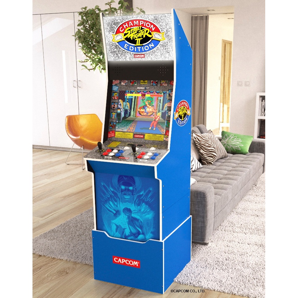 Arcade1Up Street Fighter 2 Capcom Legacy Championship Edition Automat (12 Spiele)