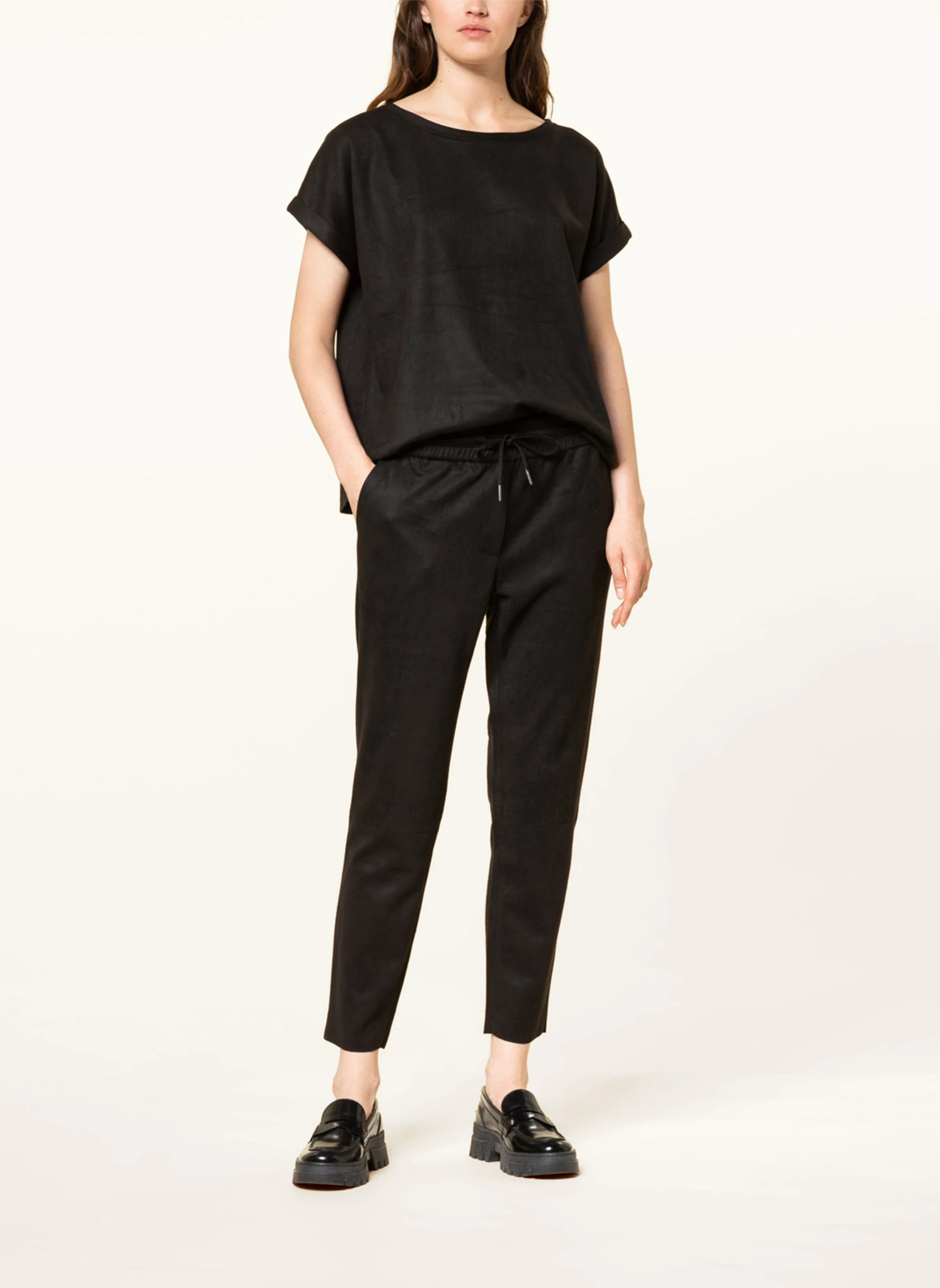 Juvia 7/8-Hose in Lederoptik