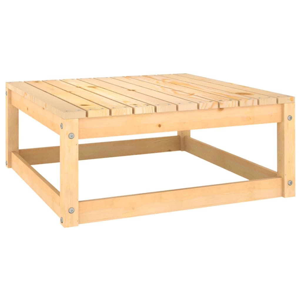 Salon de jardin meuble d'extérieur ensemble de mobilier 12 pièces avec coussins bois de pin massif