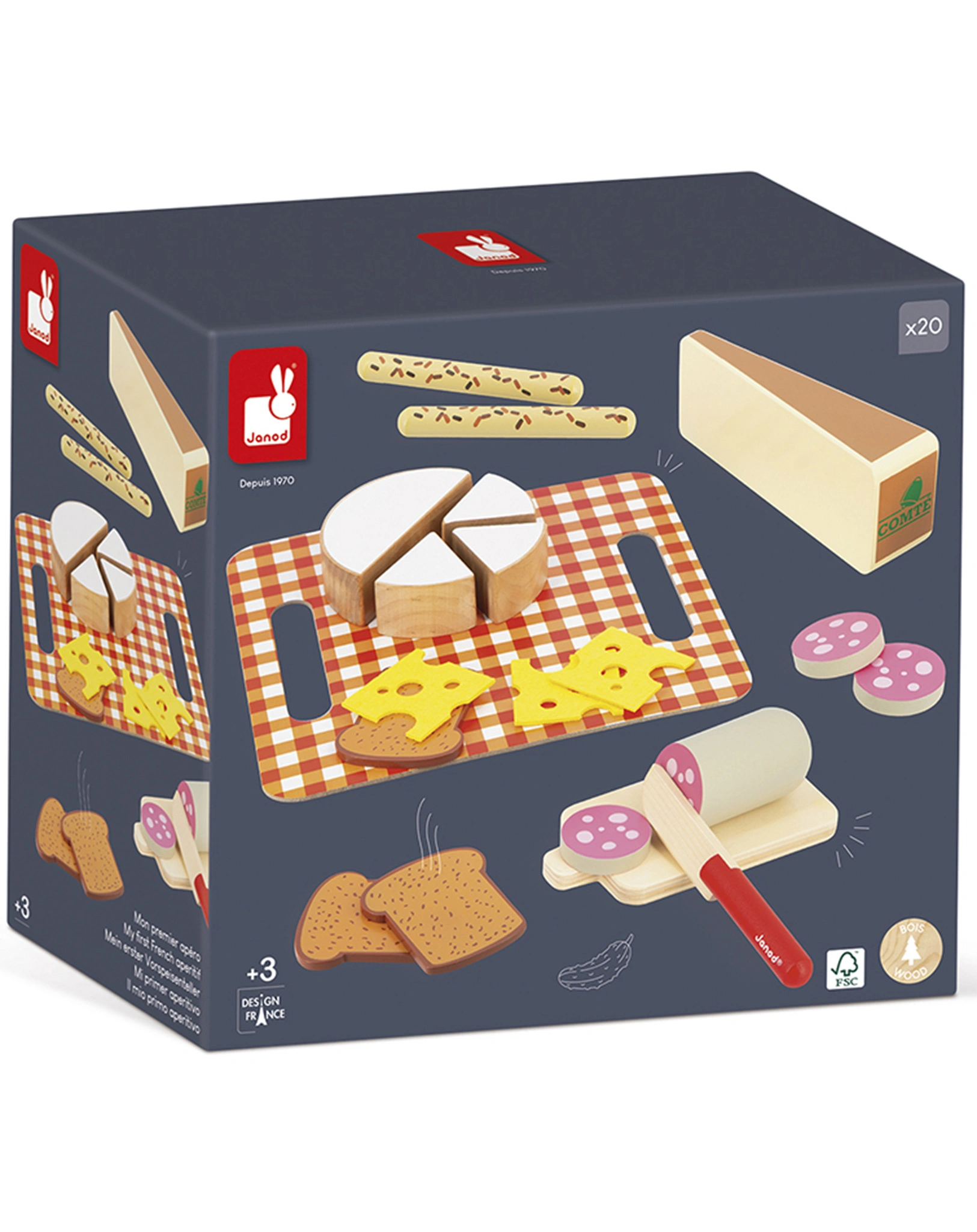 Spiel-Lebensmittel BROTZEIT 20-teilig