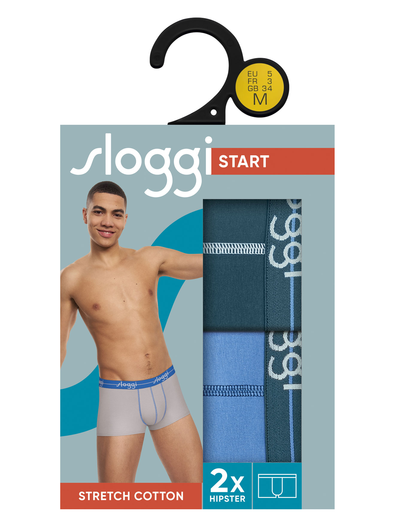 Lot de 2 boxers Start Hipster