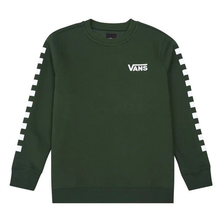 Vans Sweat Exposition Check Crew | Noir