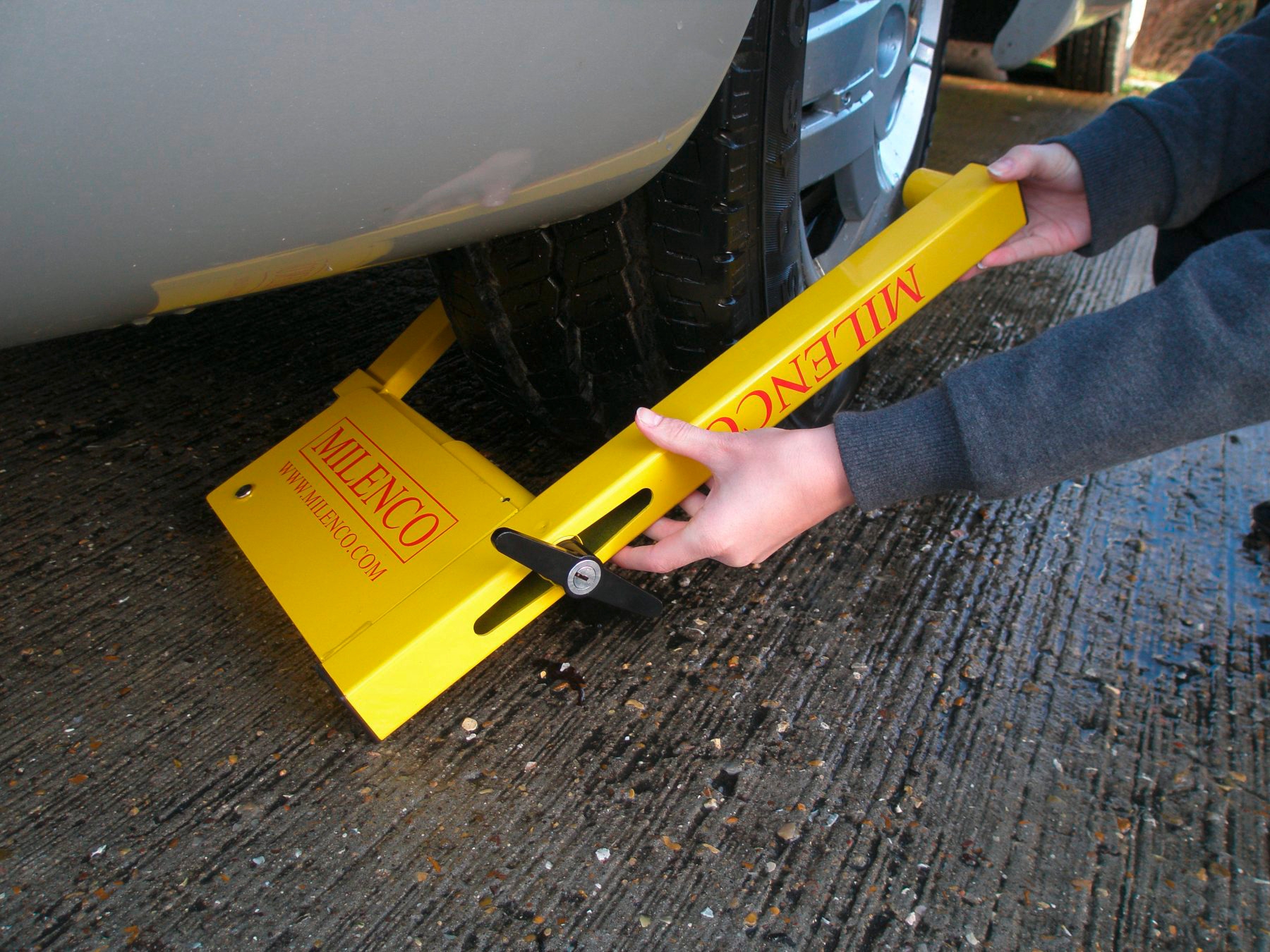 Milenco Radklemme Compact Wheelclamp