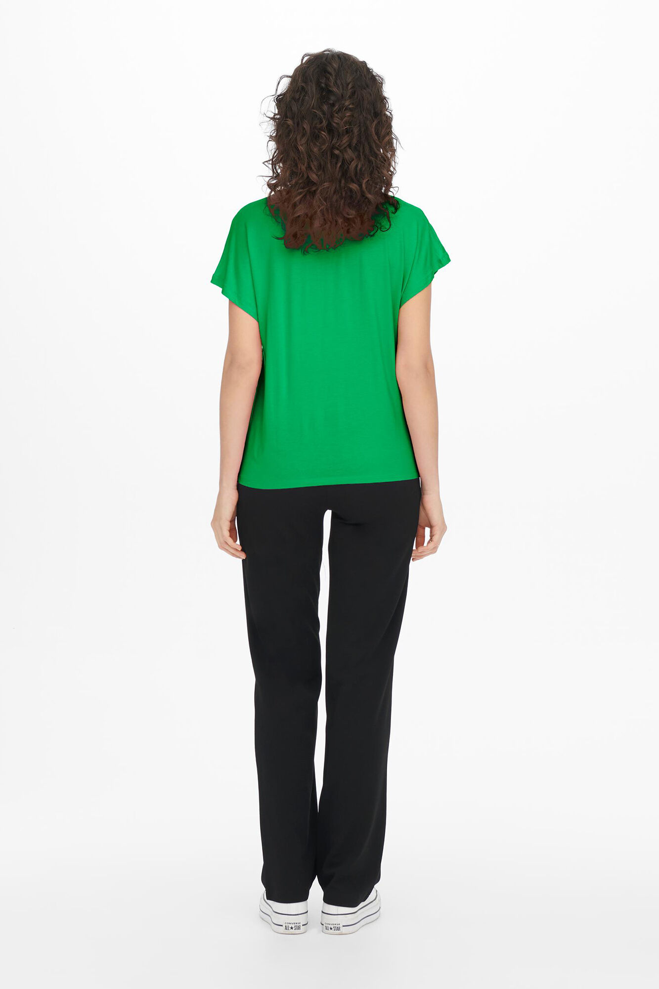 Camiseta de gola redonda