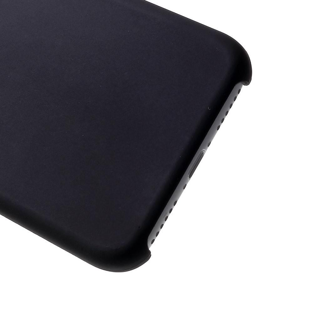 iPhone SE (2022/2020) / 8 / 7 Silikon Case Hülle - Schwarz