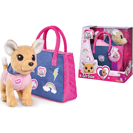 Chi Chi Love Urban chihuahua plyshund med taske