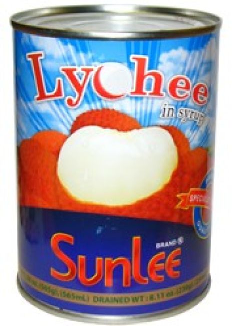 Sunlee Lychee in Siroop 565g