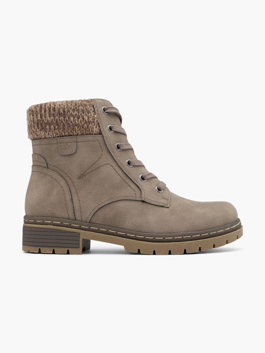 Easy Street Schnür-Stiefelette Taupe