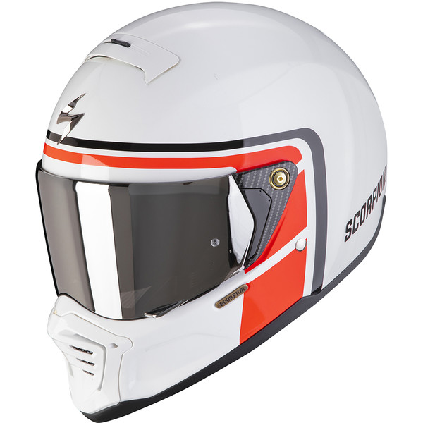 Scorpion - Casque Exo-HX1 Nostalgia Blanc / Rouge