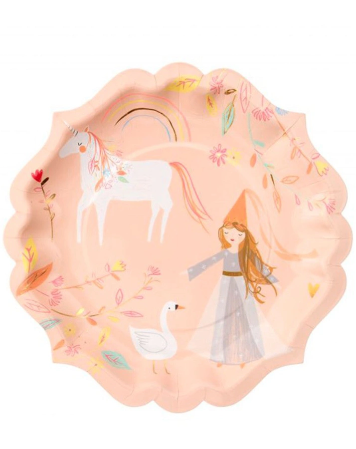 Pappteller PRINCESS LARGE 8er-Set