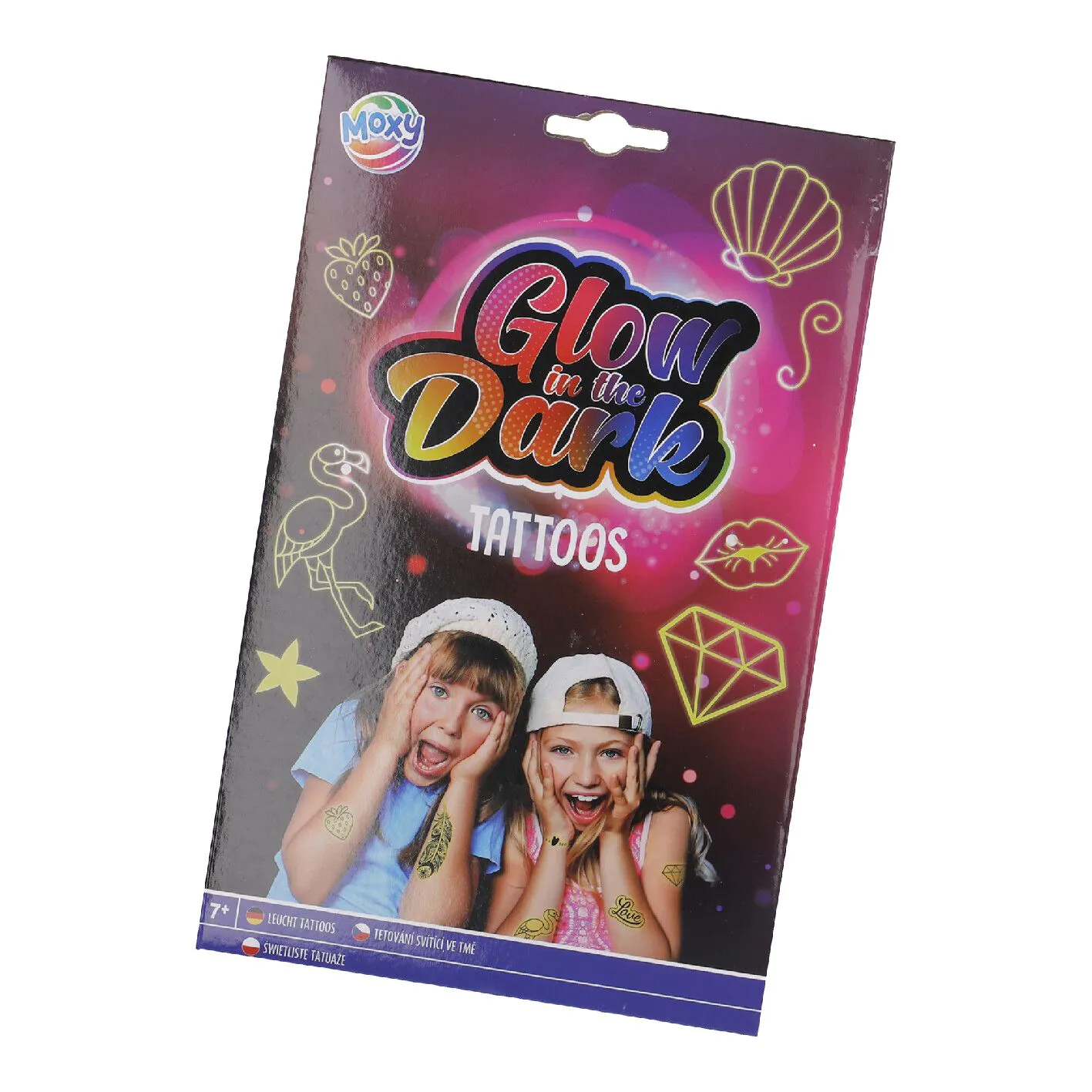 Tattoo-Set Glow, Mädchen