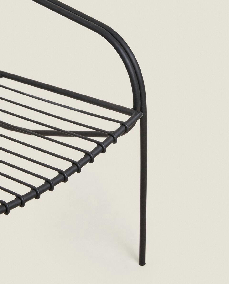 POLTRONA DE METAL PARA EXTERIOR
