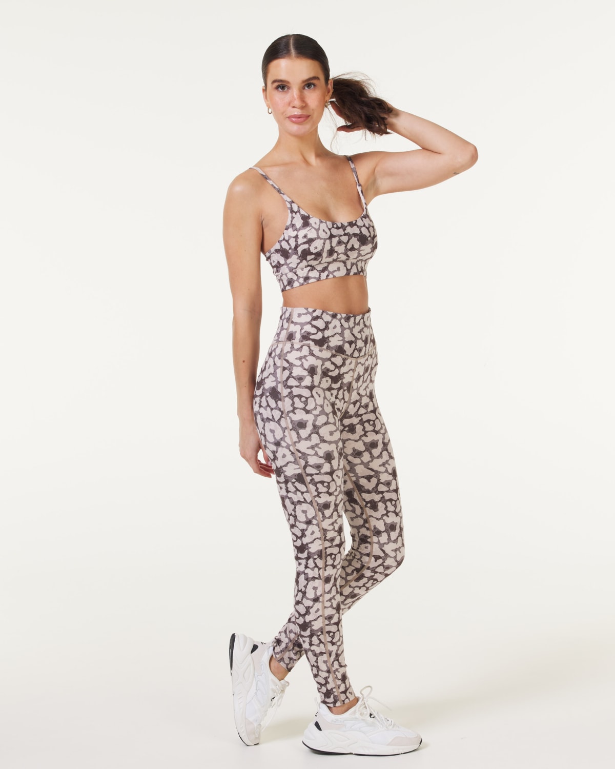 Bumpro Peach Tights Brown Leo