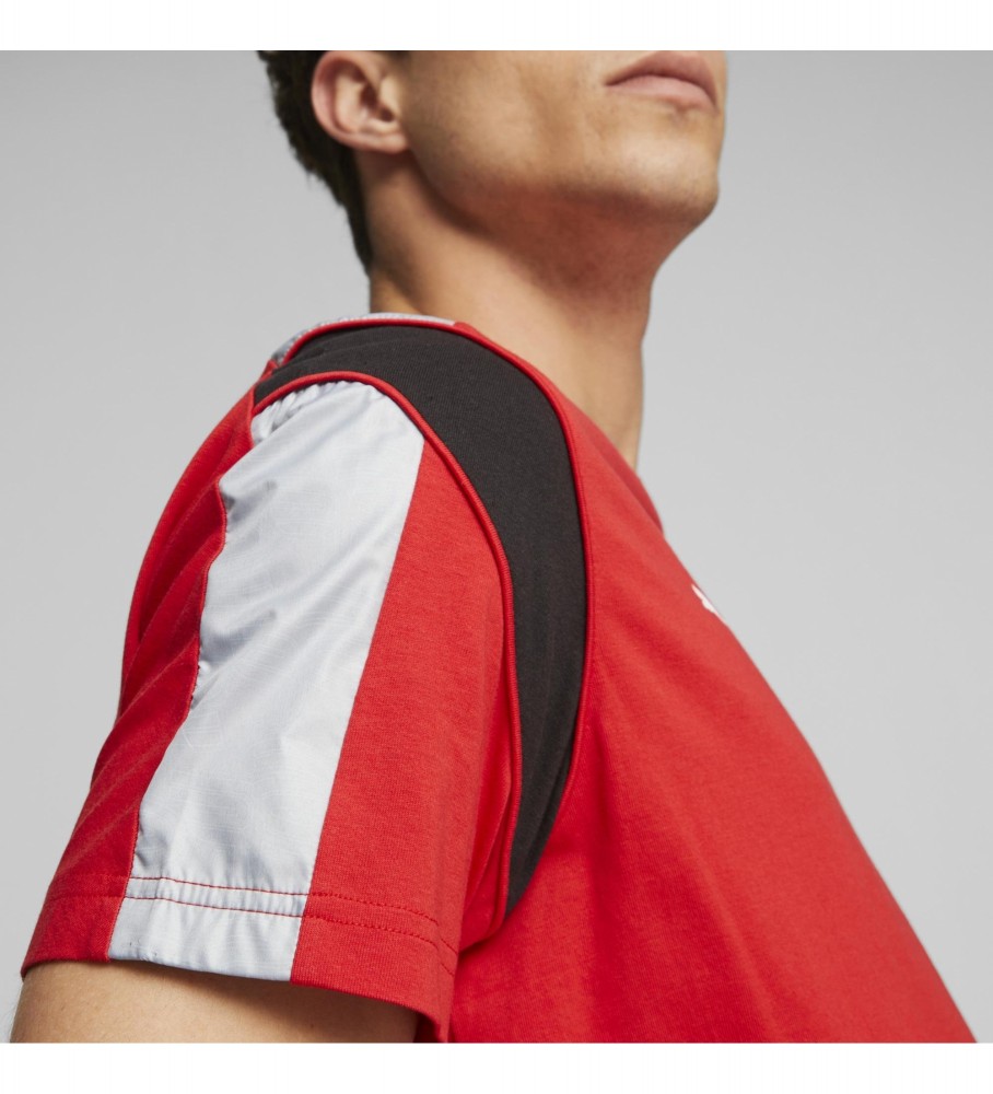 Camisa Puma Scuderia Ferrari Race T7 vermelha